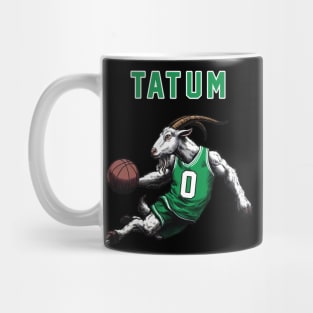 Jayson Tatum Goat Boston Celtics basketball Mug